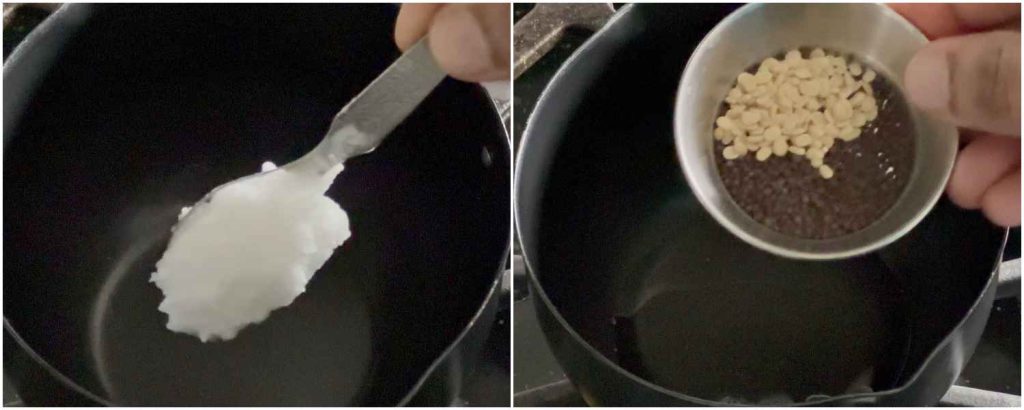 collage of preparing the seasoning